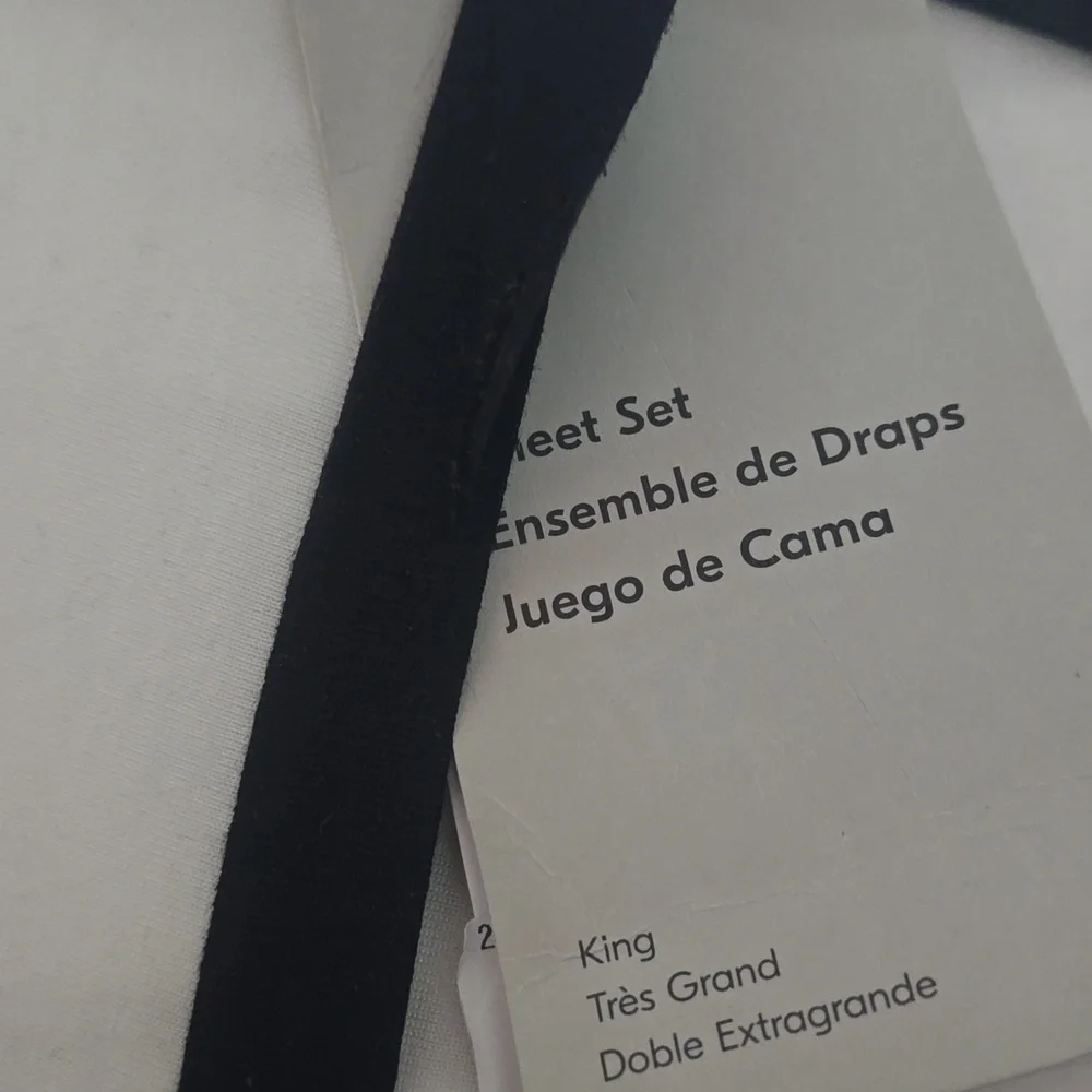 ❤️BUY 2 GET 1 FREE Jersey TENCEL™ Modal Sheet Set, King, White, Retail $209.00